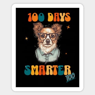 100 days smarter too Sticker